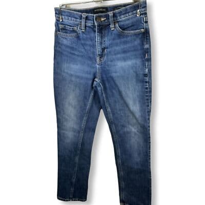 Banana Republic Women’s Distressed Straight-Leg Jeans, Size 25 – ExcellentW 29 - Image 1