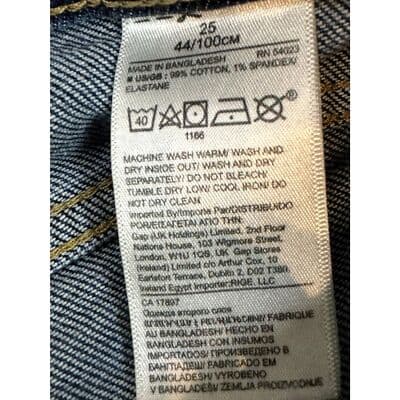 Banana Republic Women’s Distressed Straight-Leg Jeans, Size 25 – ExcellentW 29 - Thumbnail 7