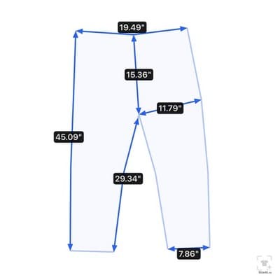 Levis 505 Jeans Mens 36x29 Blue Medium Wash Straight Stretch Denim Zip Fly - Thumbnail 13