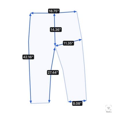 Polo Ralph Lauren Thompson Relaxed Jeans Mens 34x30 Blue Wash Straight Denim - Thumbnail 13