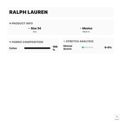 Polo Ralph Lauren Thompson Relaxed Jeans Mens 34x30 Blue Wash Straight Denim - Thumbnail 14