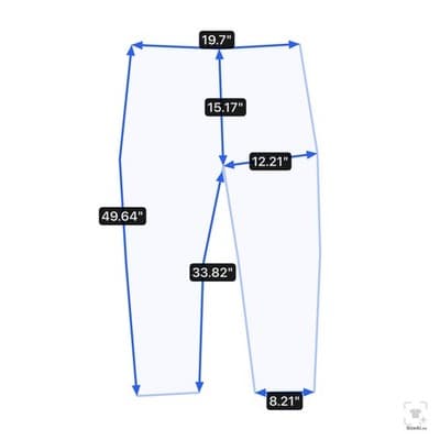 Levis 505 Jeans Mens 40x34 Blue Medium Wash Straight Denim Regular Fit Zip Fly - Thumbnail 10