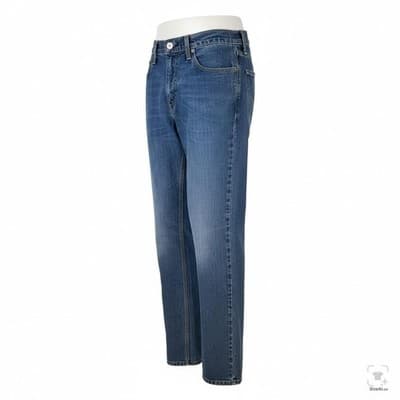 Levis 511 Jeans Mens 32x32 Blue Medium Wash Slim Straight Leg Denim Zip Fly - Thumbnail 2