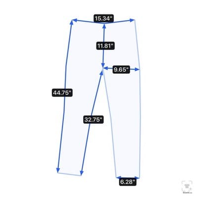 Levis 511 Jeans Mens 32x32 Blue Medium Wash Slim Straight Leg Denim Zip Fly - Thumbnail 10