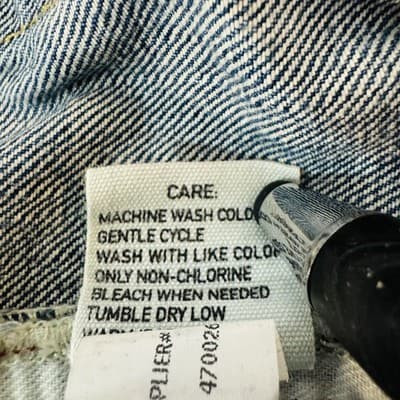 Polo Ralph Lauren Thompson Relaxed Jeans Mens 34x30 Blue Wash Straight Denim - Thumbnail 10