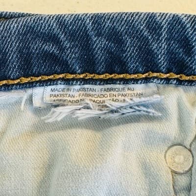 Levis 511 Jeans Mens 32x32 Blue Medium Wash Slim Straight Leg Denim Zip Fly - Thumbnail 8