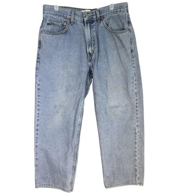 Levis 550 Jeans Mens 33x30 Relaxed Fit Tapered Leg Denim Vintage Style - Image 1