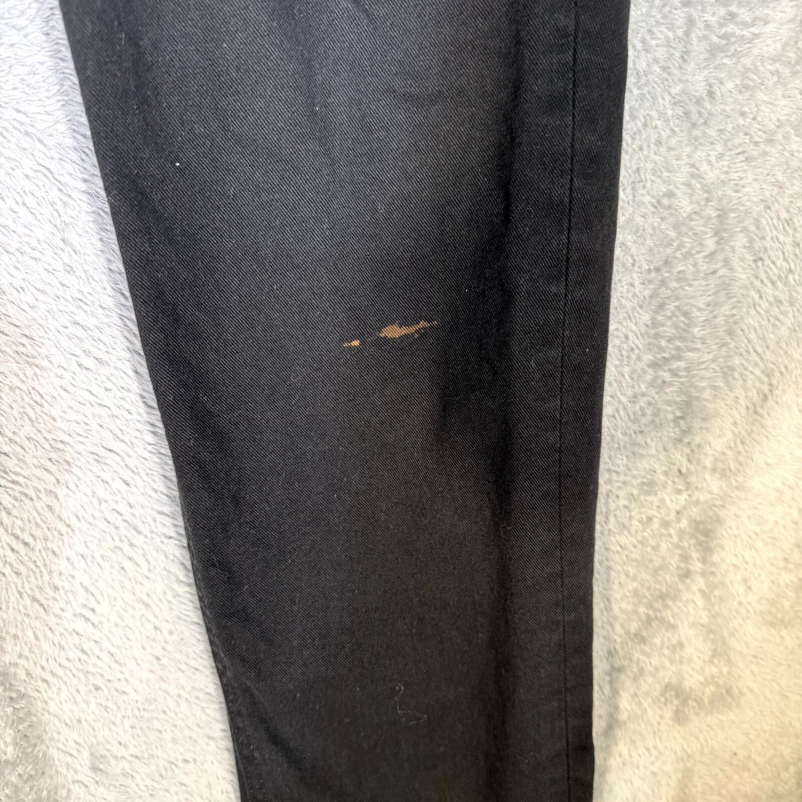 Levi’s 541 Mens Jeans 33x32 Black Denim Athletic Fit Stretch Tapered Zip Fly - Thumbnail 3
