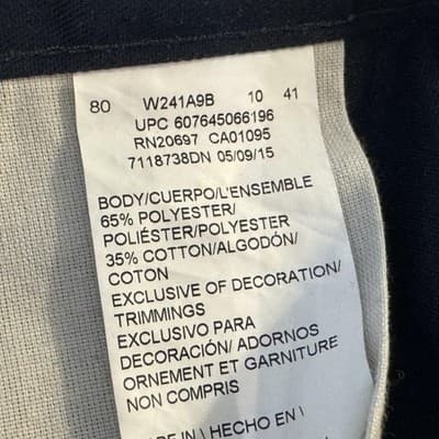 Dickies Pants Mens 38x32 Navy Double Knee Carpenter Workwear Straight Leg - Thumbnail 8