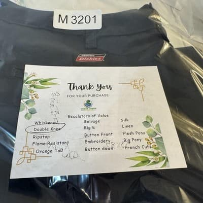 Dickies Pants Mens 38x32 Navy Double Knee Carpenter Workwear Straight Leg - Thumbnail 10