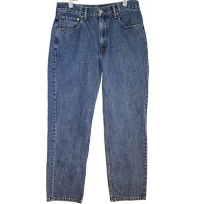 Levis 550 Jeans Mens 33x32 Relaxed Fit Tapered Leg Denim Classic - Image 1