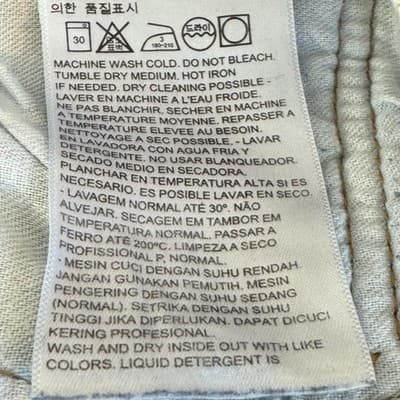 Levis 501 Jeans Mens 36x30 Blue Denim Straight Leg Button Fly Classic Fit Pants - Thumbnail 6