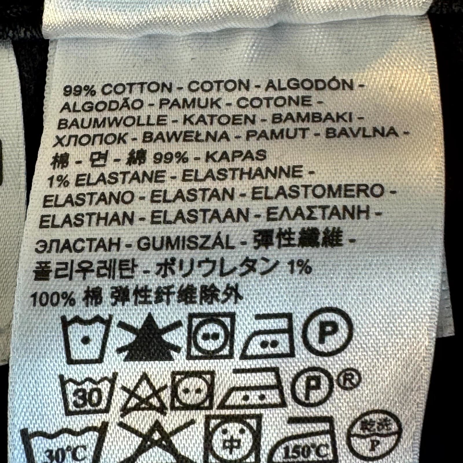 Levi’s 541 Men’s Jeans 34x30 Black Denim Athletic Fit Mid Rise Zip Fly - Thumbnail 9