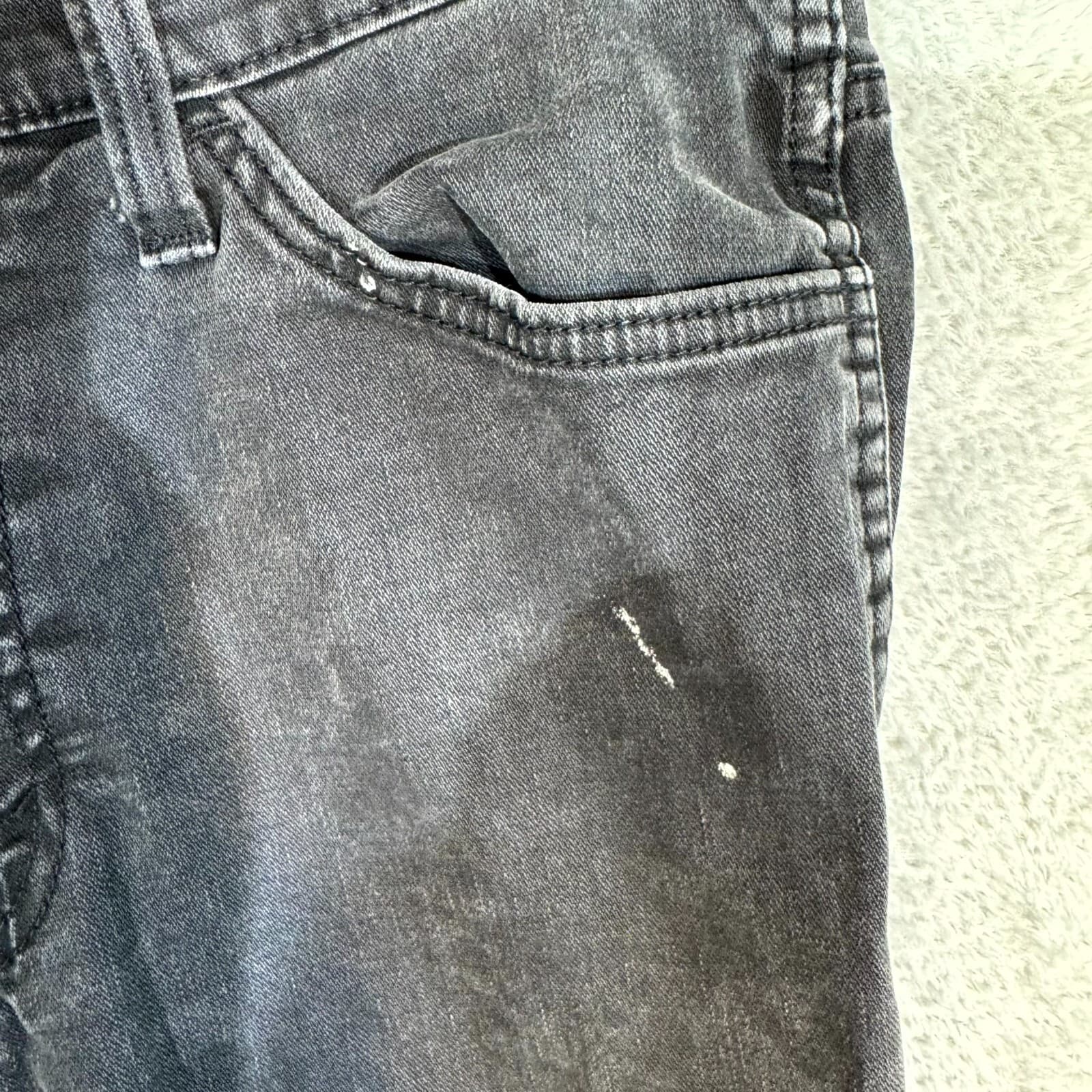 Levi’s 541 Men’s Jeans 34x30 Black Denim Athletic Fit Mid Rise Zip Fly - Thumbnail 5