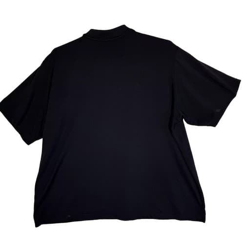 Antigua Men’s Polo Shirt 2XL Black – Golf/Performance Short Sleeve Collared - Thumbnail 2