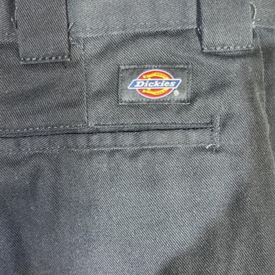 Dickies 874 Flex Pants Mens 36x30 Black Original Fit Workwear Chino Twill - Thumbnail 3