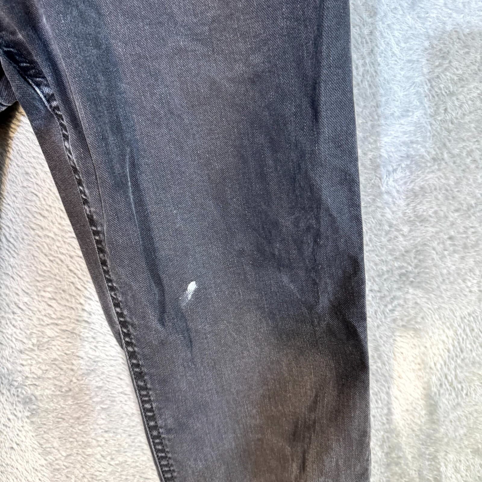 Levi’s 541 Men’s Jeans 34x30 Black Denim Athletic Fit Mid Rise Zip Fly - Thumbnail 4