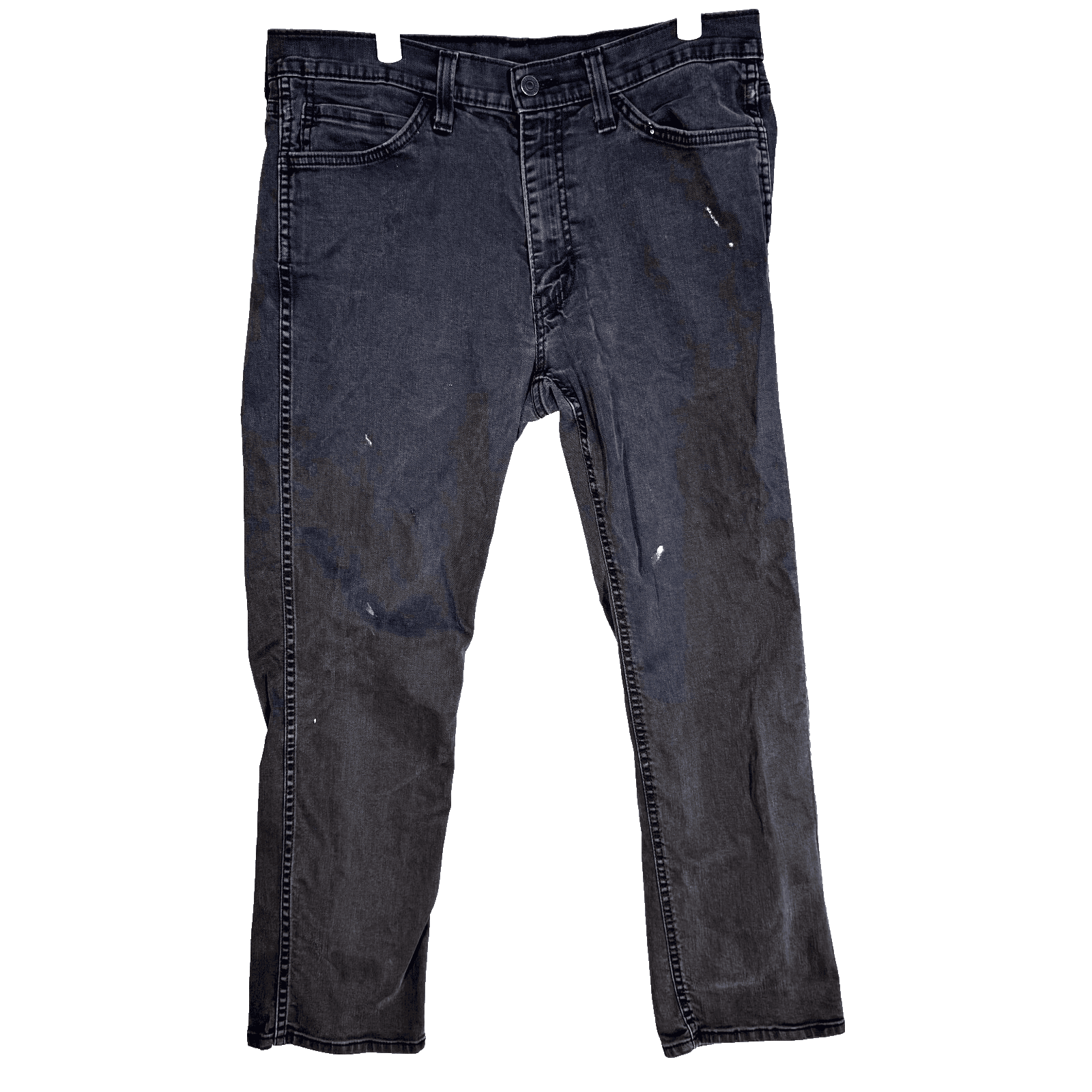 Levi’s 541 Men’s Jeans 34x30 Black Denim Athletic Fit Mid Rise Zip Fly - Image 1