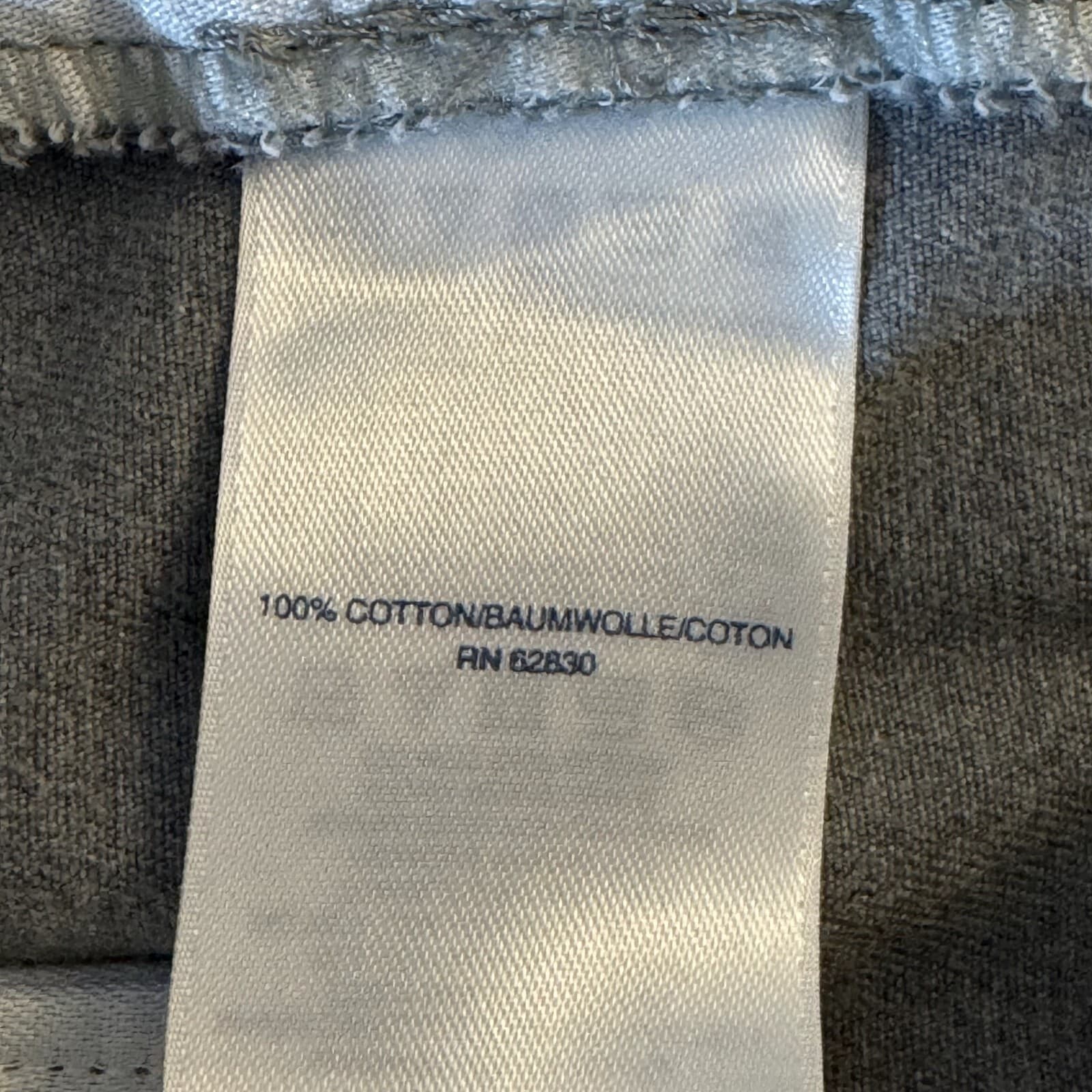 Lands’ End Men’s Gray 100% Cotton Straight-Leg Pants, Size 42 – Excellent - Thumbnail 12