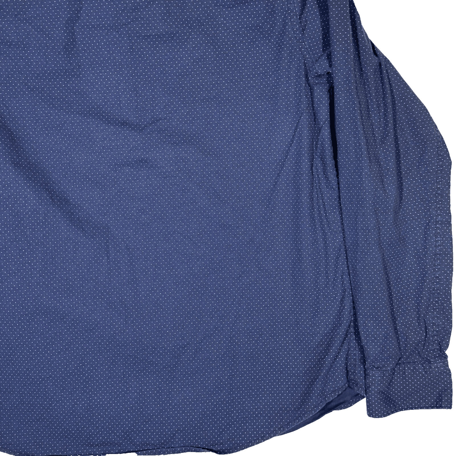 Cactus Man Men’s Navy Polka Dot Slim Button-Up Shirt, Size L – Excellent Cond - Thumbnail 9