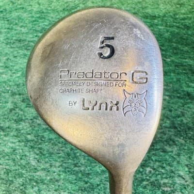 Vintage Lynx Predator G 5 Fairway Wood Mens RH FCM 6.5 Precision Shaft USA - Image 1