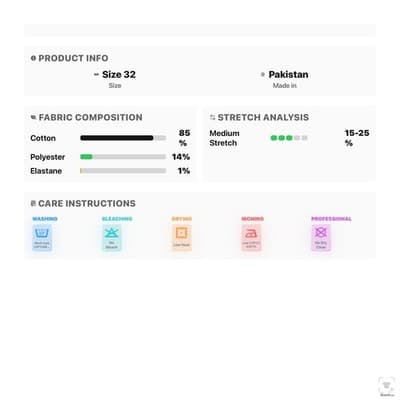 Lucky Brand 221 Straight Jeans Mens 32x30 (32x32) Blue Medium Wash Denim Zip Fly - Thumbnail 16