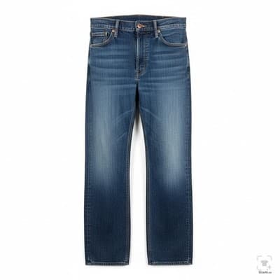 Levis 514 Jeans Mens 36x30 Blue Medium Wash Straight Stretch Denim Zip Fly - Image 1