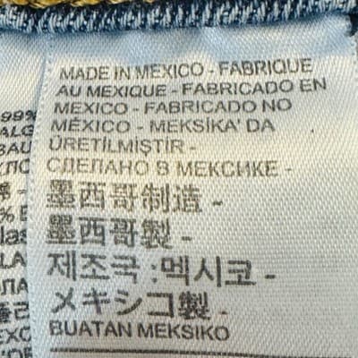 Levi's 511 Jeans Mens 40x30 Blue Light Wash Slim Taper Stretch Denim Zip Fly - Thumbnail 9