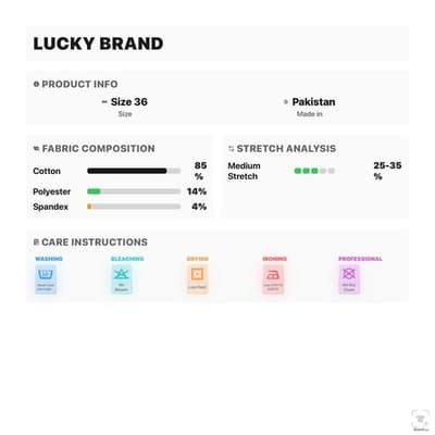 Levis 505 Jeans Mens 36x30 Blue Light Wash Straight Denim Zip Fly Regular Fit - Thumbnail 7