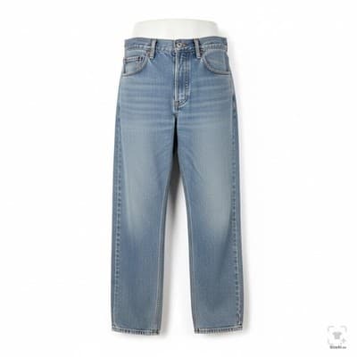 Vintage Levis 550 Jeans Mens 32x33 (32x34) Blue Light Wash Relaxed Tapered Denim - Image 1