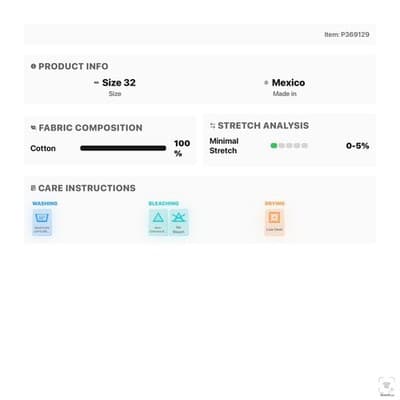 Dickies Jeans Mens 31x28 (32x30) Blue Dark Wash Straight Relaxed Denim Zip Fly - Thumbnail 12