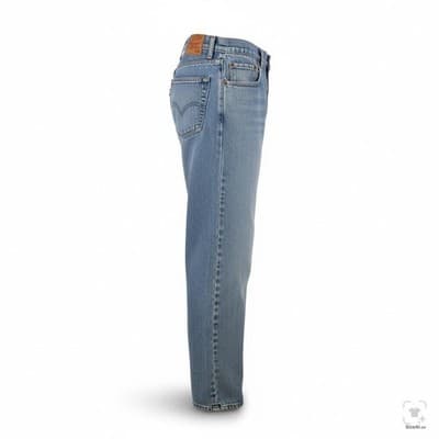 Vintage Levis 550 Jeans Mens 32x33 (32x34) Blue Light Wash Relaxed Tapered Denim - Thumbnail 3