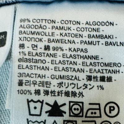 Levis 505 Jeans Mens 36x30 Blue Light Wash Straight Denim Zip Fly Regular Fit - Thumbnail 10