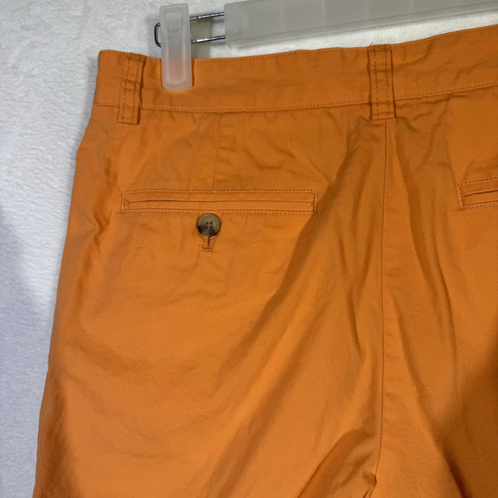 Vineyard Vines Men’s Orange Canvas Club Shorts, Size 30 – 100% Cotton, Mid‑Rise - Thumbnail 5