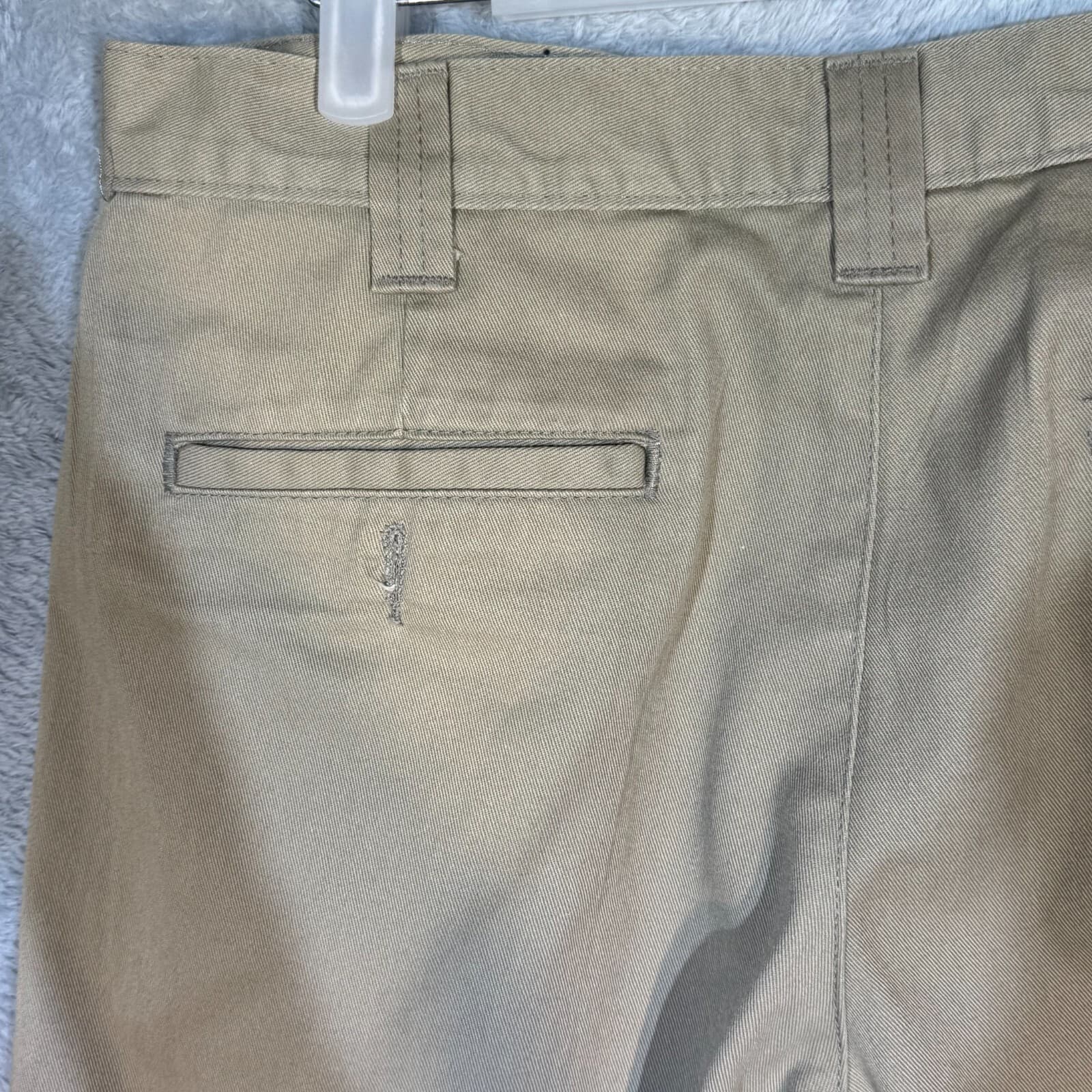 Carhartt Men’s Chino Pants 34x32 Beige 100% Cotton Mid Rise Flat Front - Thumbnail 6