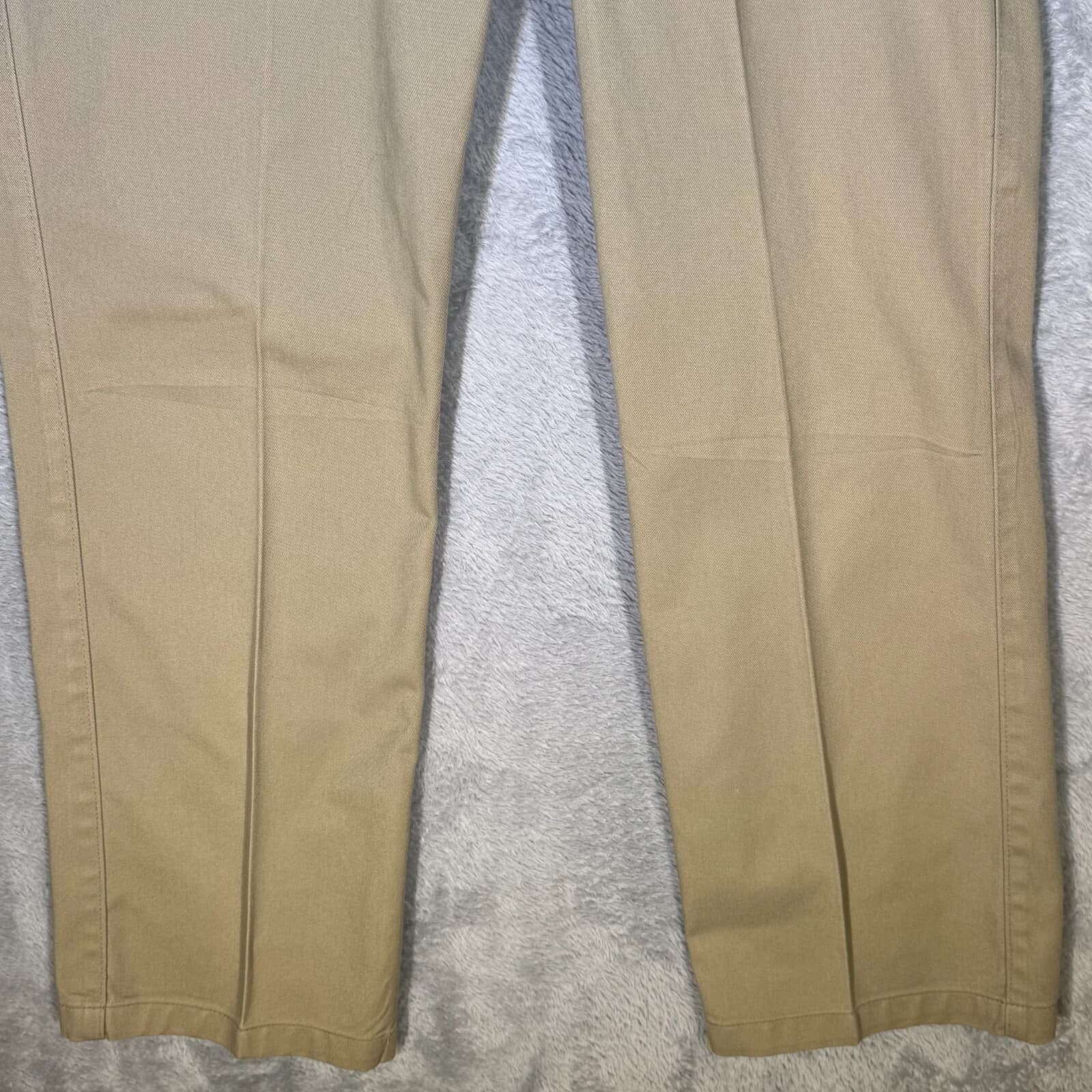 Carhartt Men’s Chino Pants 34x32 Beige 100% Cotton Mid Rise Flat Front - Thumbnail 5
