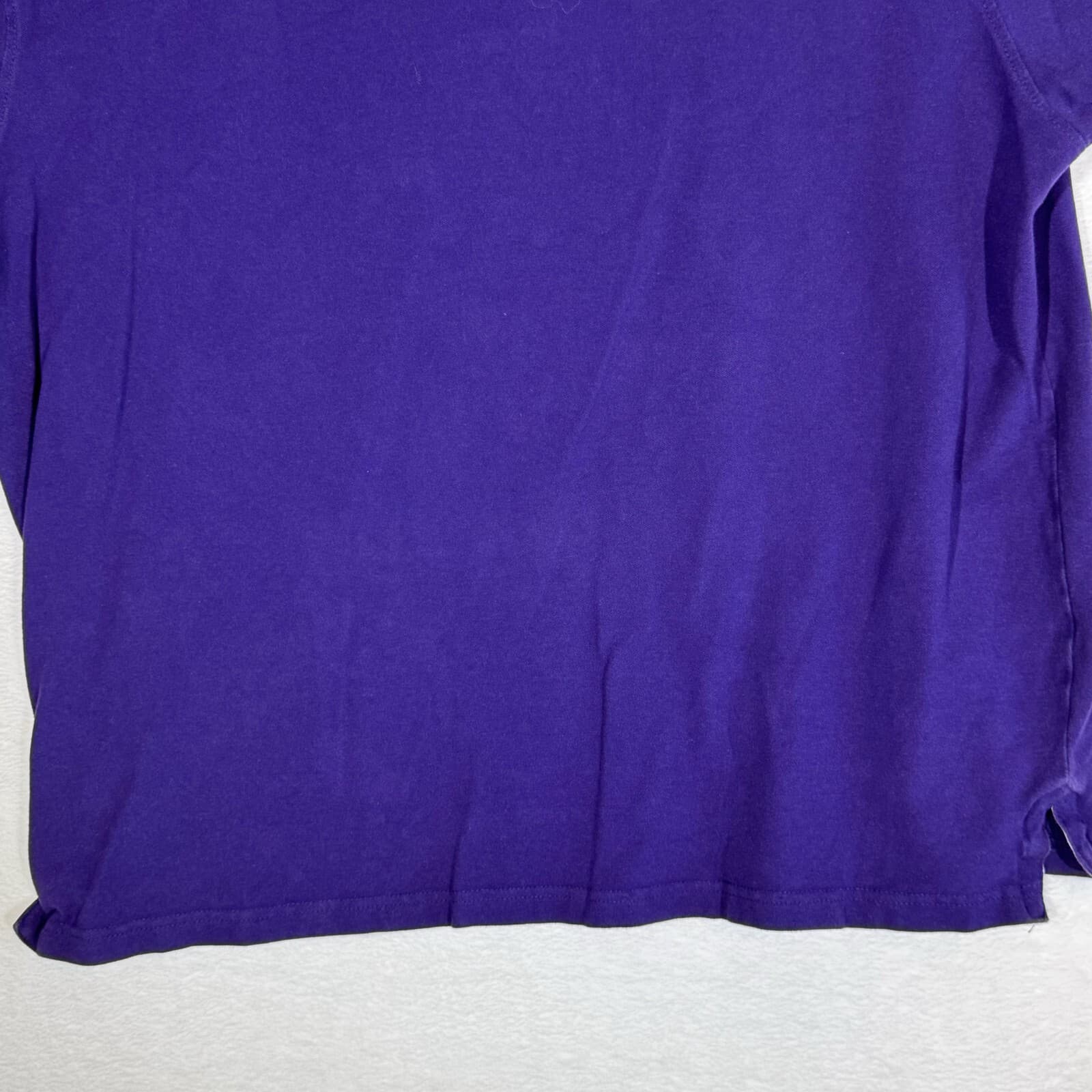 TailorByrd Men’s Purple Cotton-Stretch Polo, Size XL – Excellent Condition - Thumbnail 8