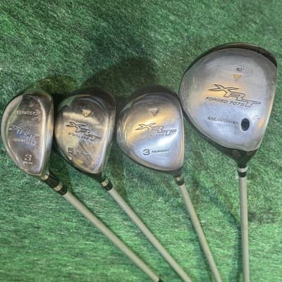 Strategy XRT Driver 10° 3 5 Fairway 3 Hybrid Mens RH Graphite Golf Clubs Set - Image 1