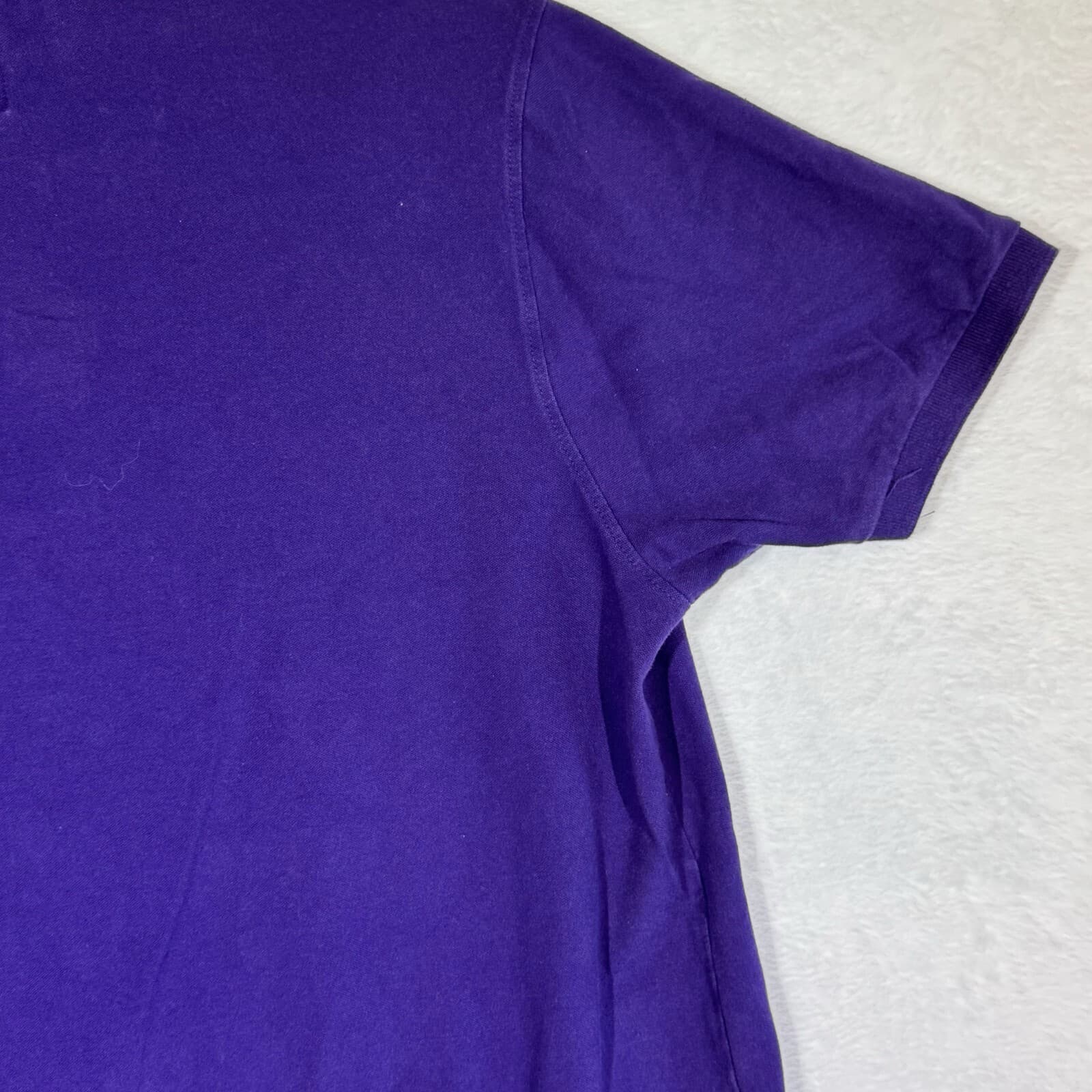 TailorByrd Men’s Purple Cotton-Stretch Polo, Size XL – Excellent Condition - Thumbnail 12