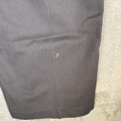 Carhartt Pants Mens 40x33 Gray Chino Workwear Twill Straight Leg Flat Front - Thumbnail 3