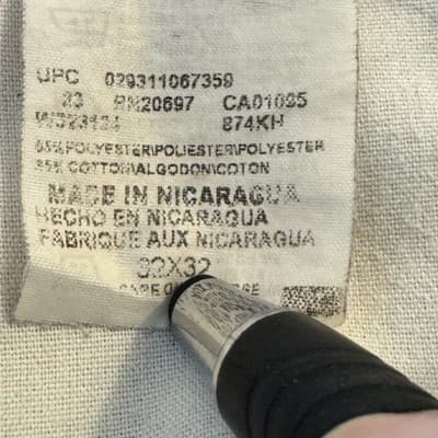 Dickies 874 Original Fit Pants Mens 30x32 Khaki Work Twill Straight Leg 874KH - Thumbnail 7