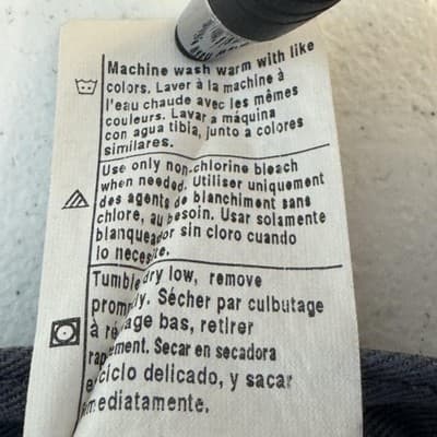 Carhartt Pants Mens 40x32 Gray Blended Twill Work B290 DKG Durable Straight Leg - Thumbnail 4