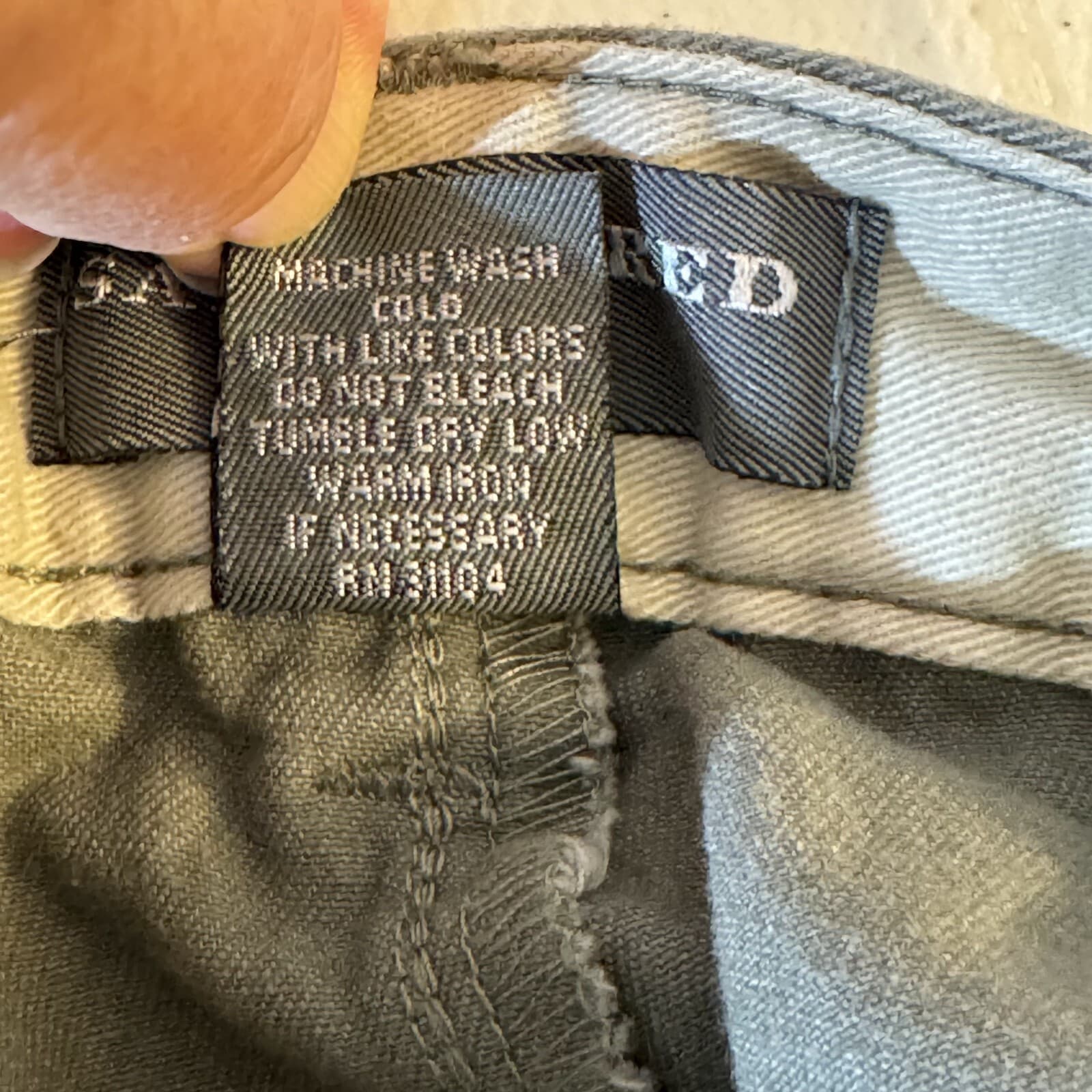 Saddlebred Men’s Green Cotton Pleated Casual Shorts, Size 40 – Excellent - Thumbnail 9