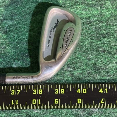 Strategy XLT Channel Back 4 Iron Ladies RH Steel Shaft Stainless Golf Club - Thumbnail 5