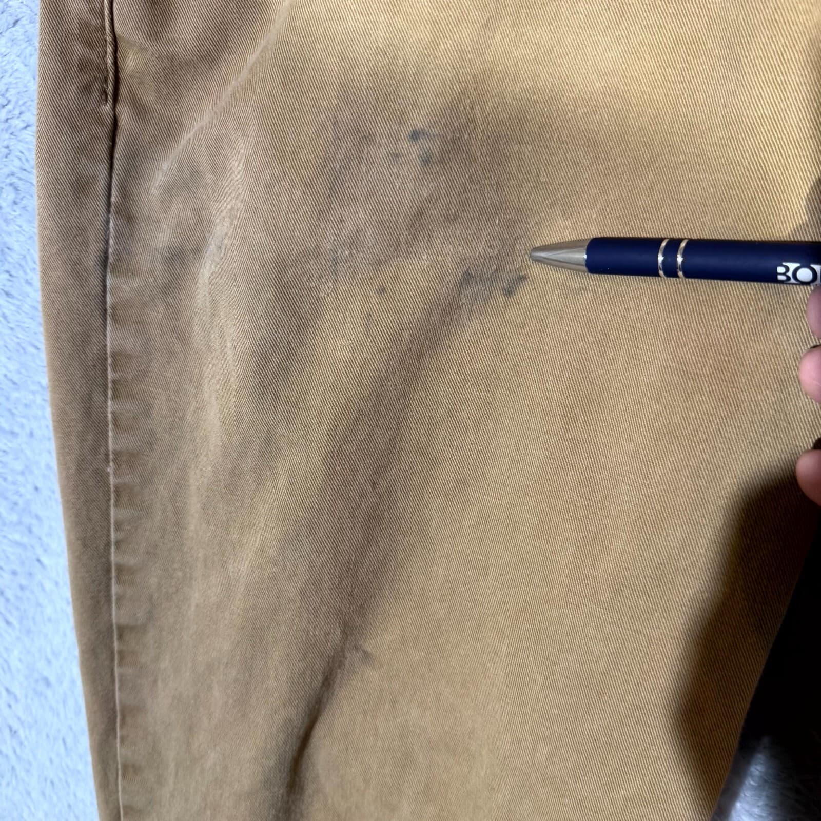 Levi’s 514 Men’s Jeans 32x34 Brown Denim 100% Cotton Mid-Rise Straight - Thumbnail 4