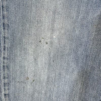 Vintage Polo Jeans Co. Ralph Lauren Jeans Mens 36x30 Blue Loose Fit Distressed - Thumbnail 3