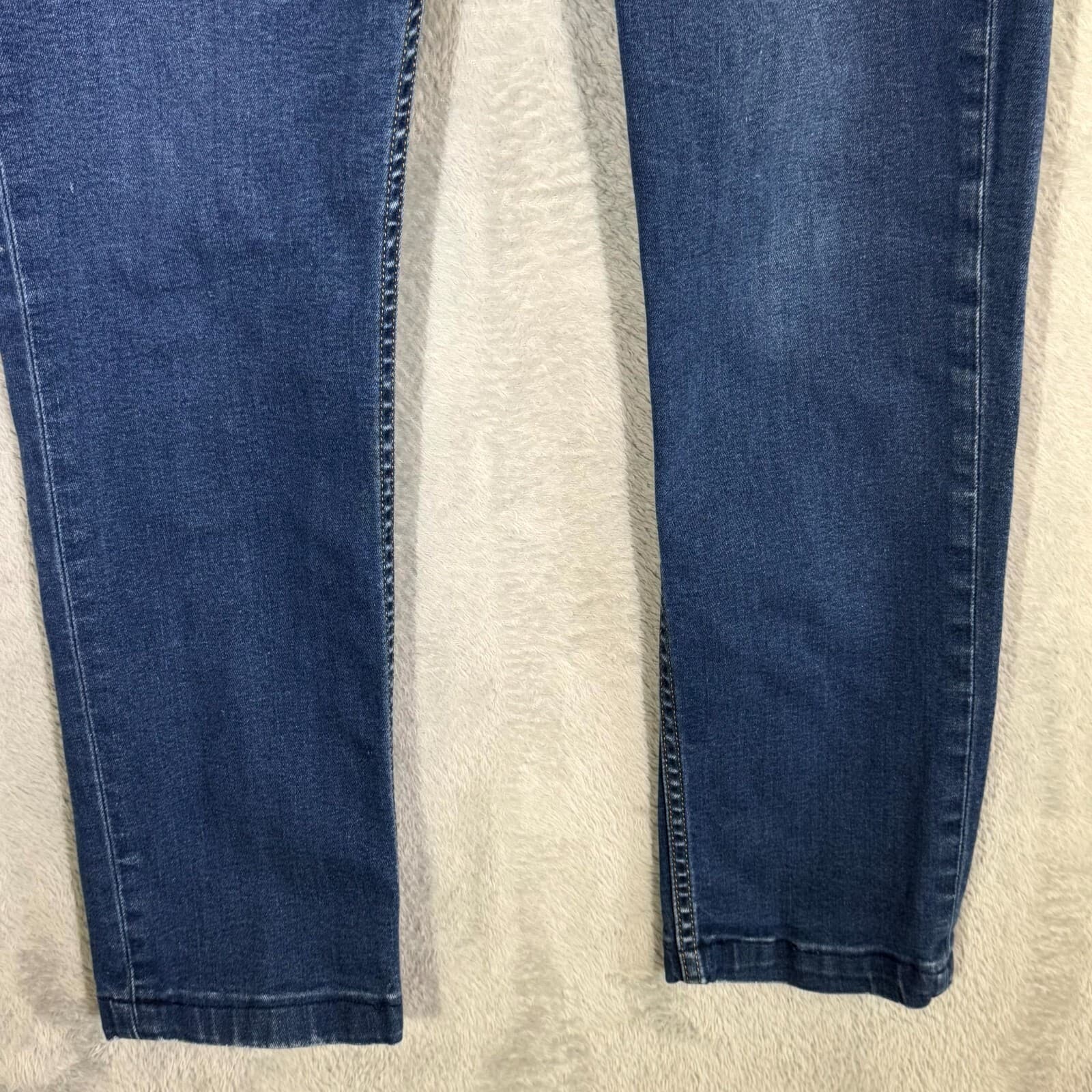 Levi’s 511 Men’s Jeans 34x32 Blue Denim Stretch Mid-Rise Slim Straight - Thumbnail 8