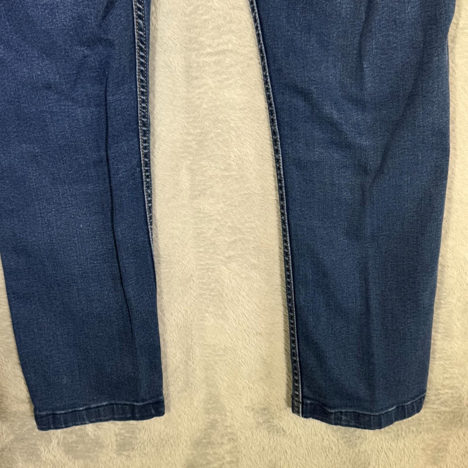 Levi’s 511 Men’s Jeans 34x32 Blue Denim Stretch Mid-Rise Slim Straight - Thumbnail 13