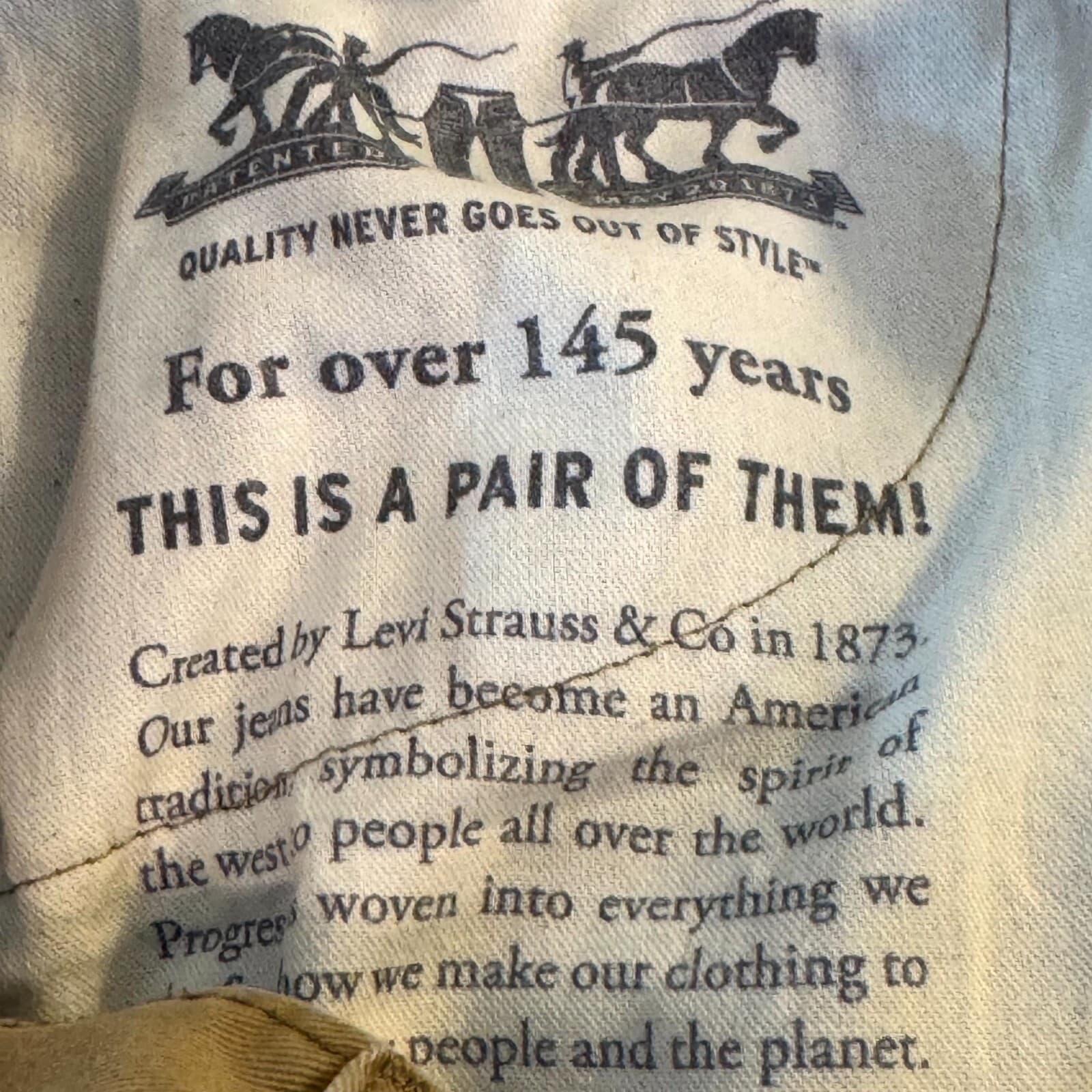 Levi’s 514 Men’s Jeans 32x34 Brown Denim 100% Cotton Mid-Rise Straight - Thumbnail 14