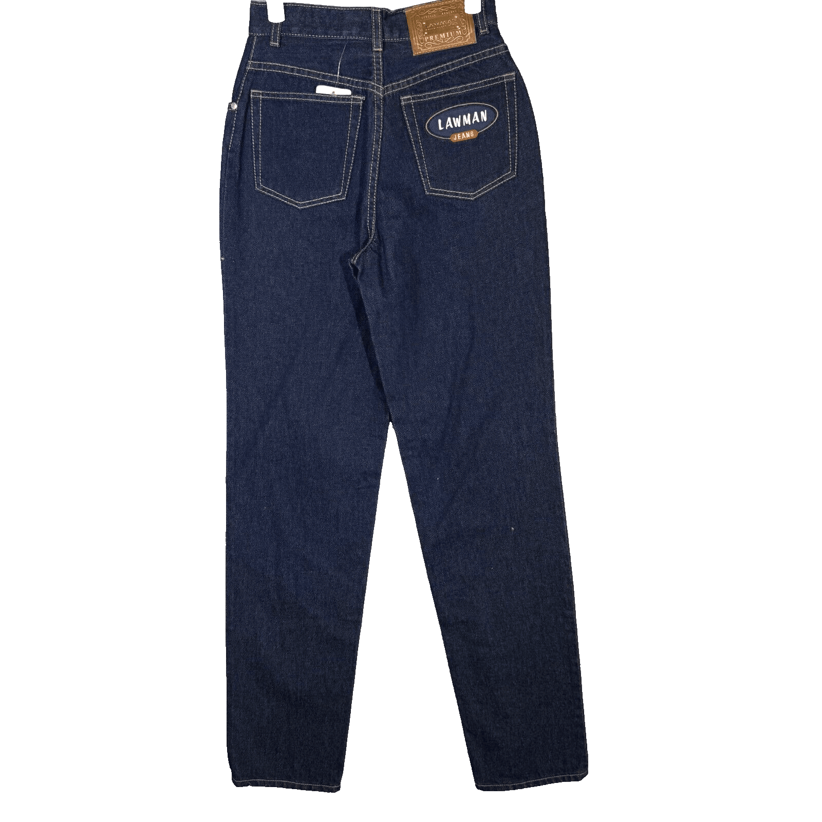 Lawman Women’s Jeans Size 3 Blue Denim 100% Cotton Medium Wash Skinny - Thumbnail 2